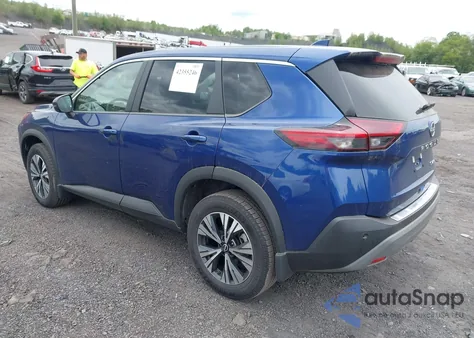 2022 Nissan Rogue Sv Intelligent Awd из США, поврежденный, VIN 5N1BT3BB0NC679138